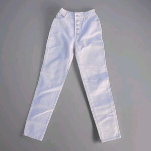Cream Vintage Bongo Button Fly Jeans
